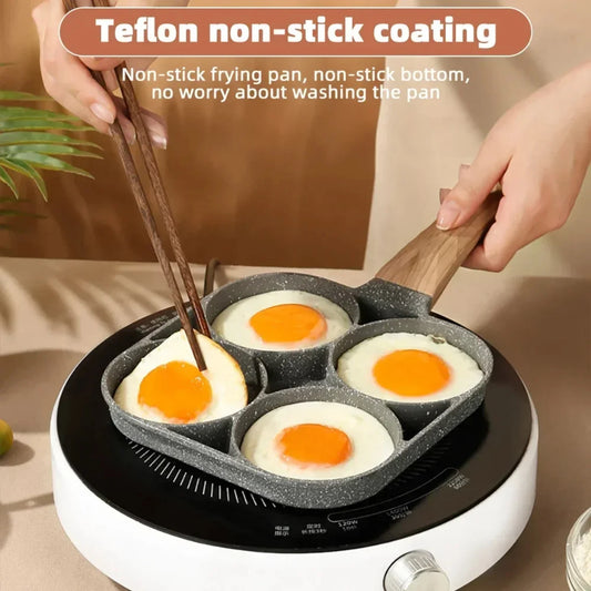 4-Hole Frying Pan