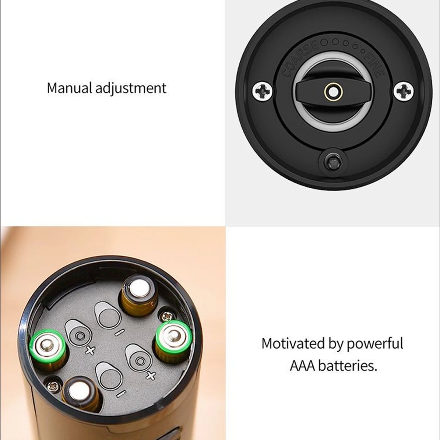 Electric Salt and Pepper Grinders