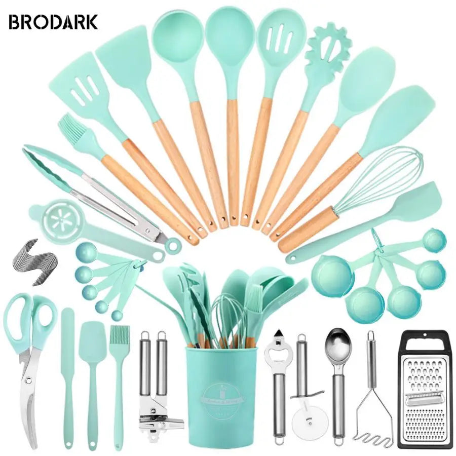 44 pc Silicone Utensil Set