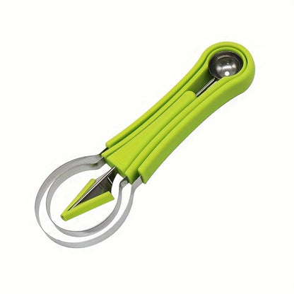 Stainless Steel Fruit Carving Set - Durable Masterpiece Maker with Scoop, Shaper & Peeler - Easy Clean Kitchen Gadget for Shapin